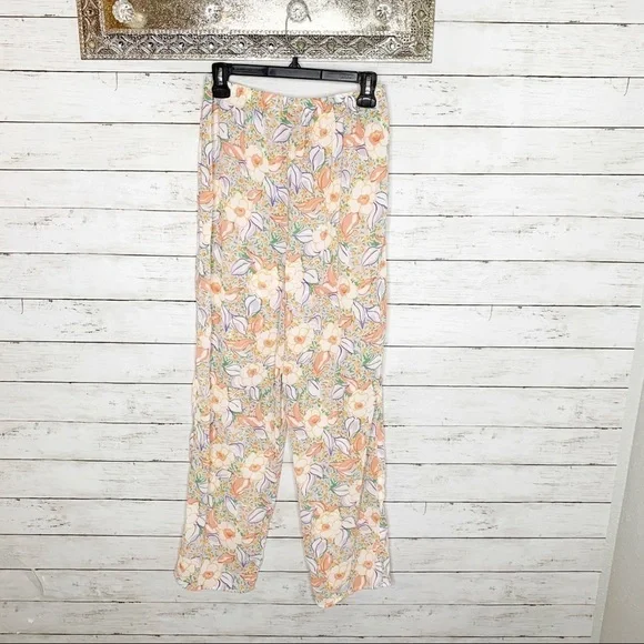 Vintage Gold Label VS Floral Lounge Beach Pants - Picture 2 of 5